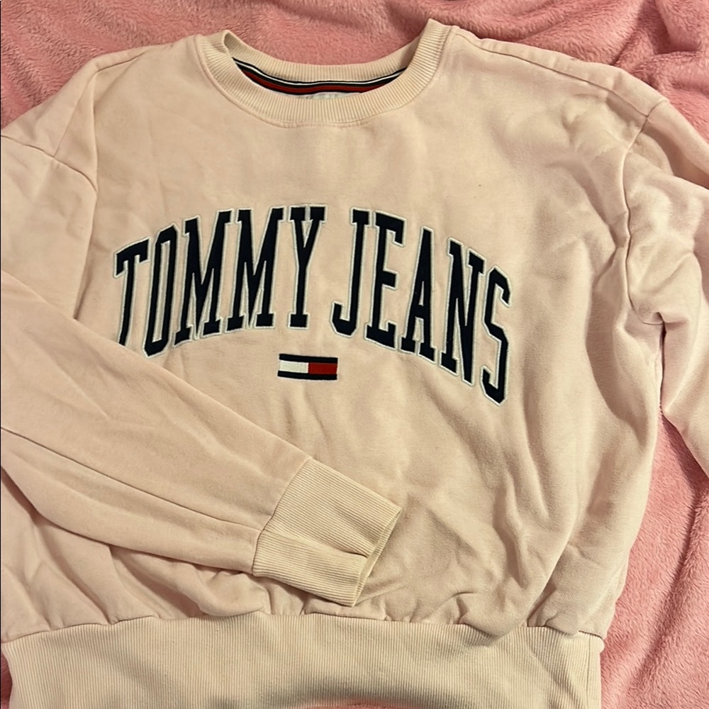 Tommy Jeans Pink Sweatshirt